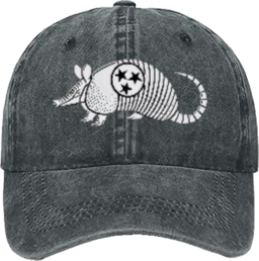 Grey wash cap (ALL HATS MADE TO ORDER)