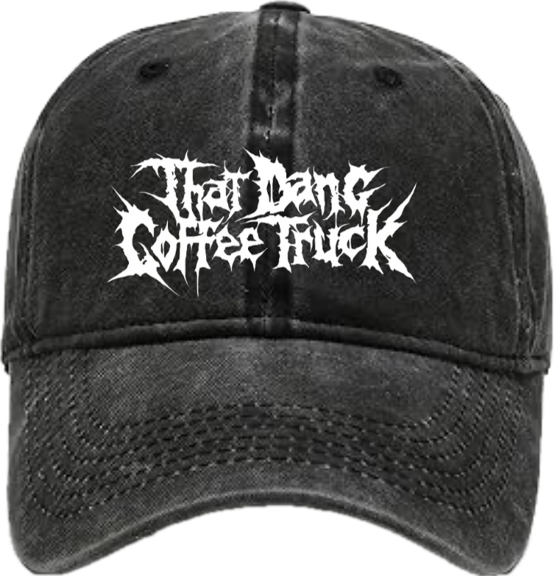 Black TBDM tribute embroidered dad hat (Pre-Sale)