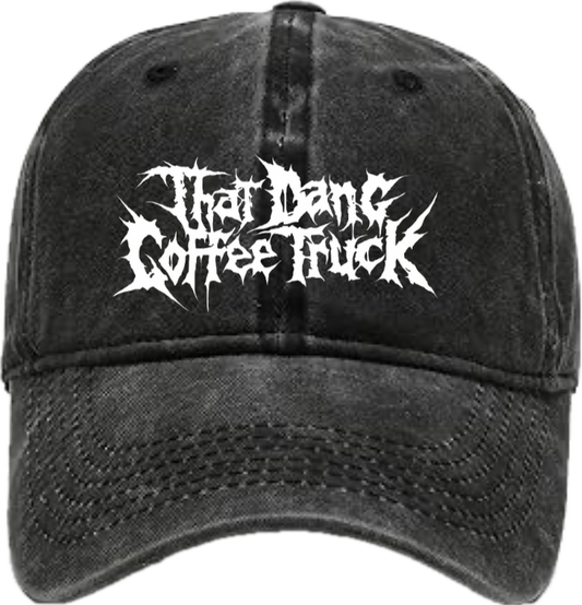 Black TBDM tribute embroidered dad hat (Pre-Sale)